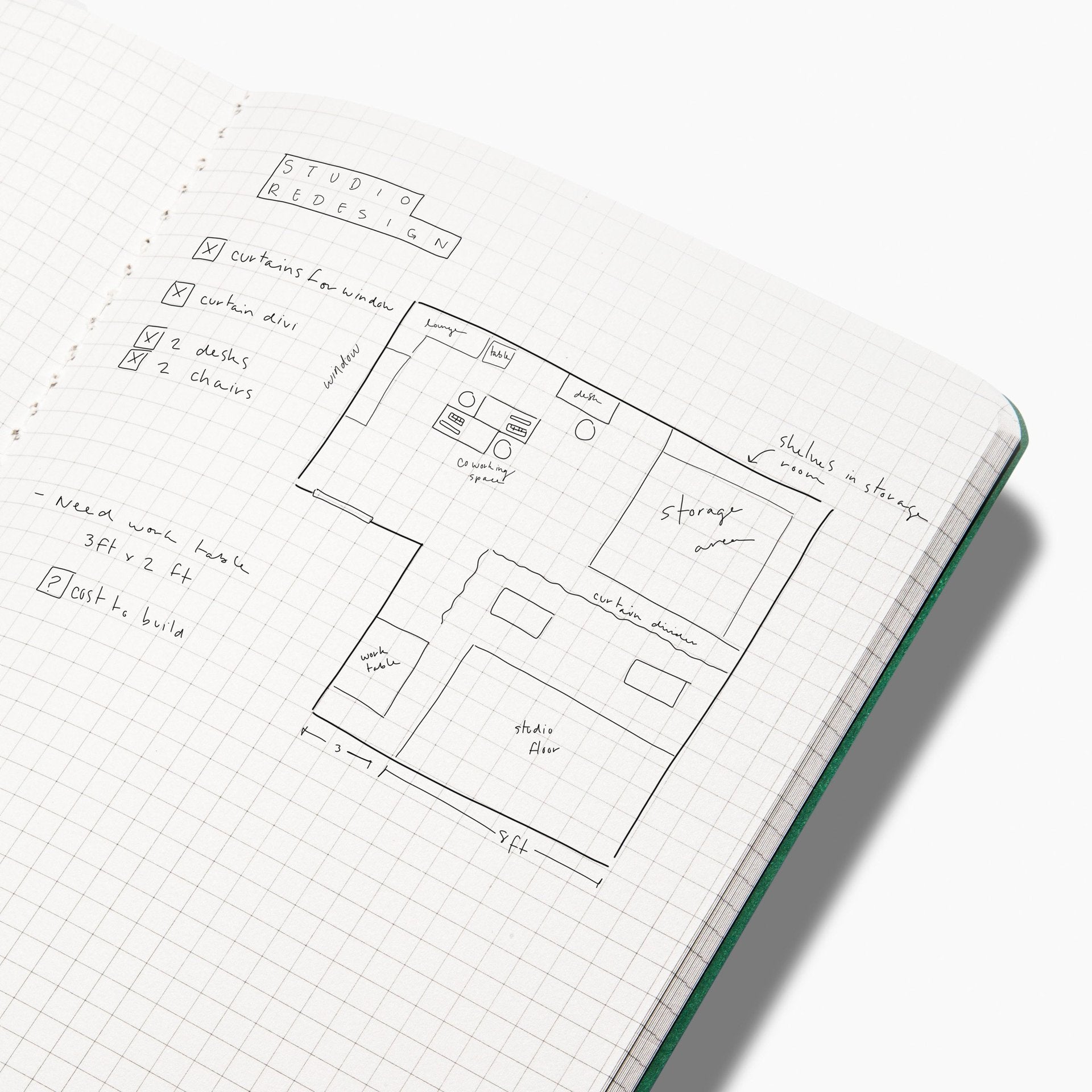 Everyday Notebook in Grid