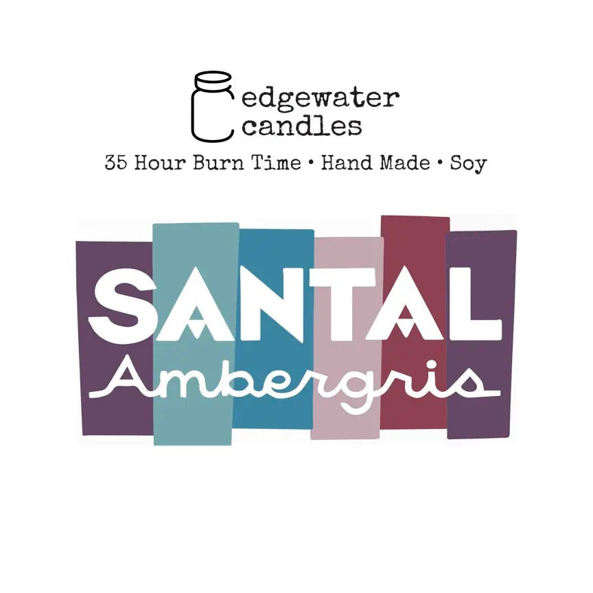 Santal Ambergris 6oz Travel Tin