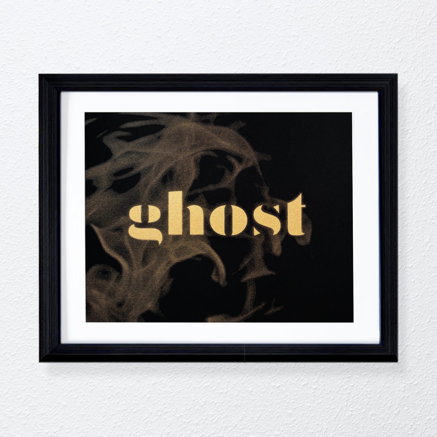 Ghost Print in Gold