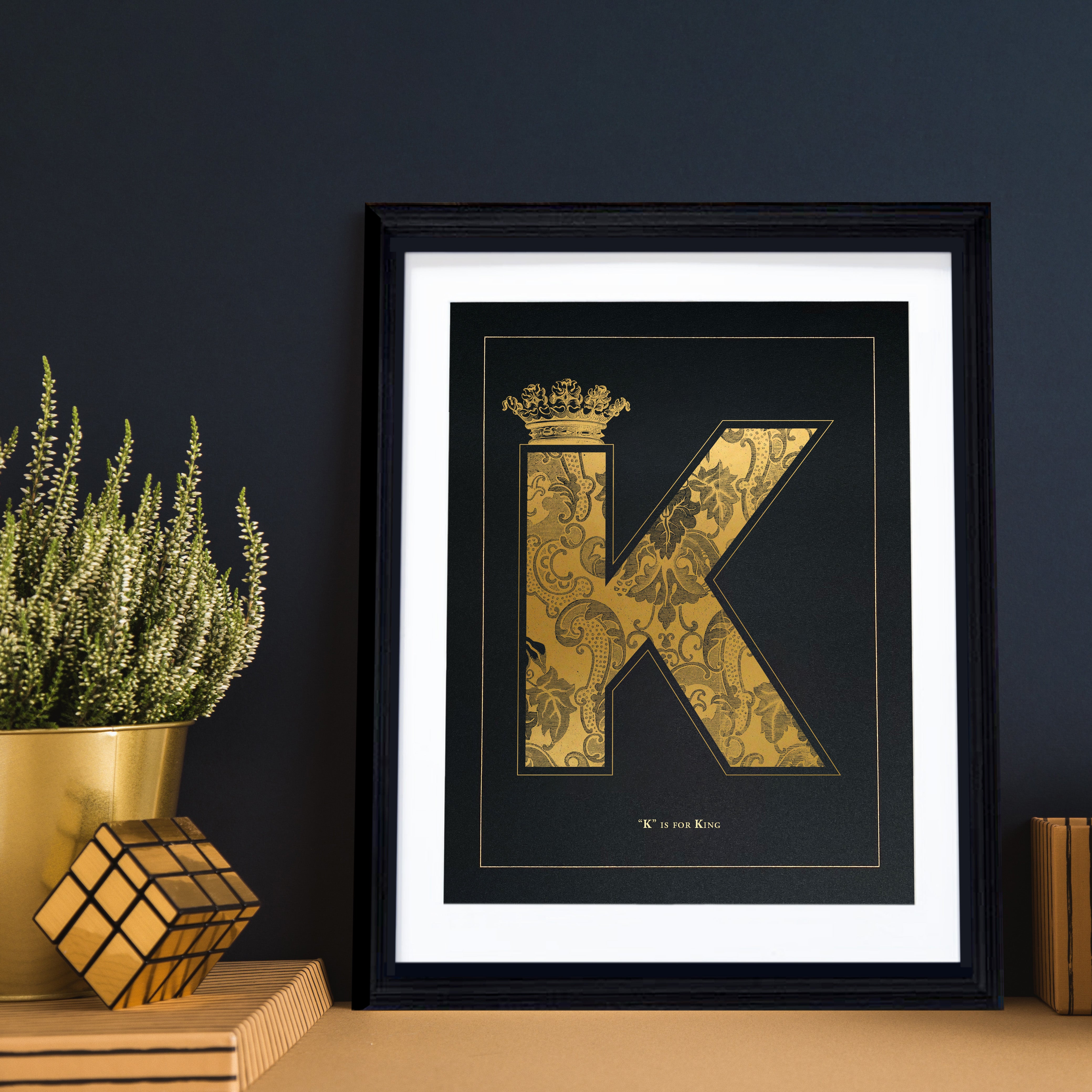 "K" is for King