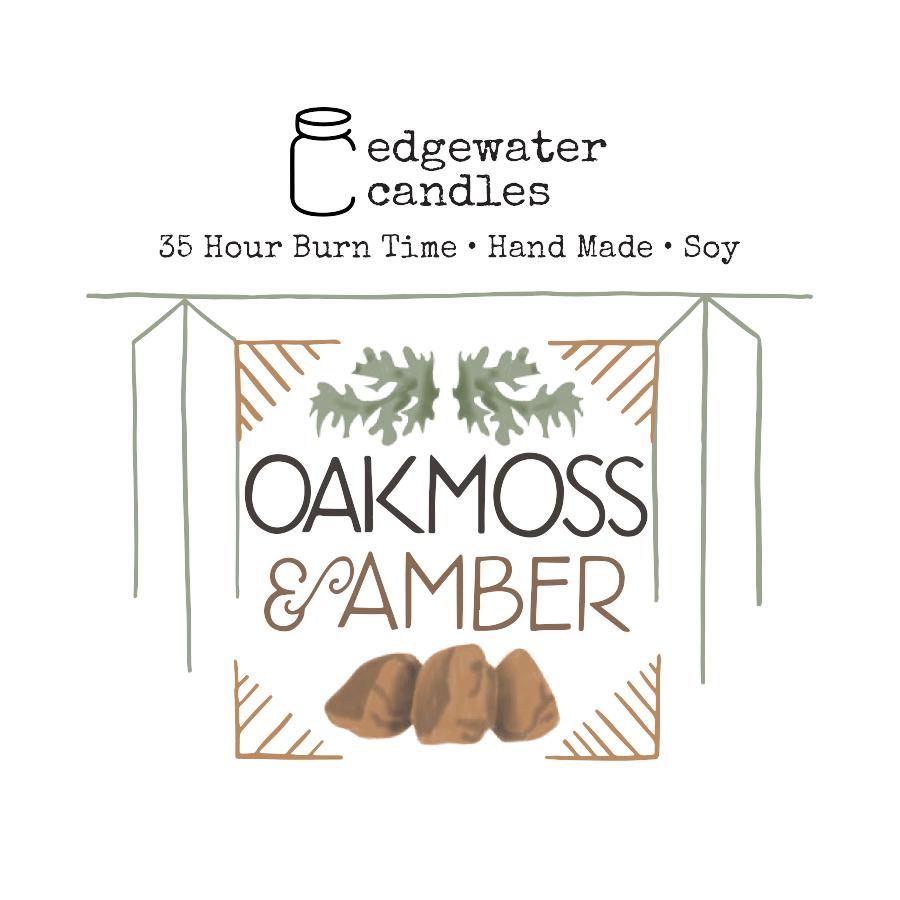 Oak Moss & Amber 6oz Travel Tin